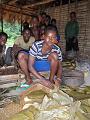 4 Bakutchu girl preparing tshikwange to sell on the market